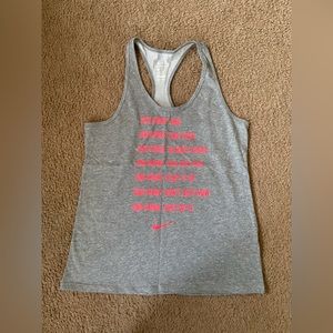 The Nike tee dri-fit